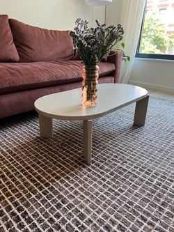 H&M Home Coffee Table, Light Beige