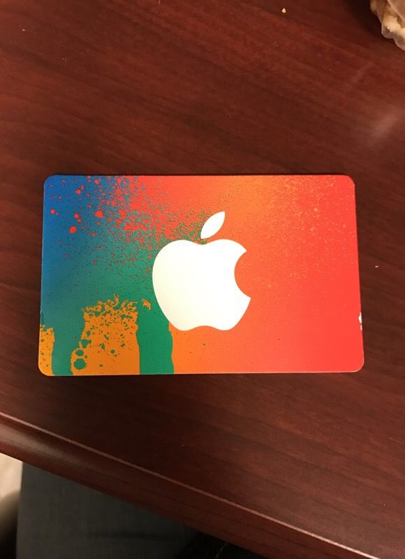 iTunes card