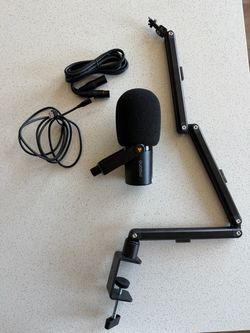 MAONO PD400X Dynamic Microphone, USB/XLR Podcast Mic, with arm