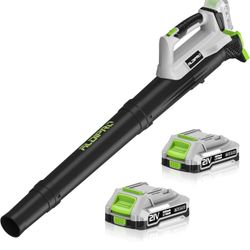 New Cordless Leaf Blower With Batteries And Charger