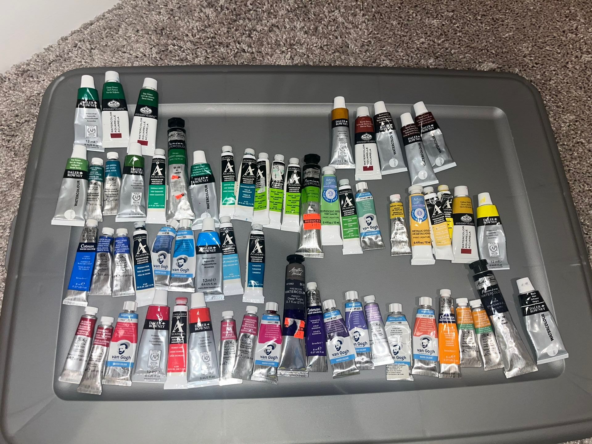 Huge Lot Of New And Pre-owned Paints 