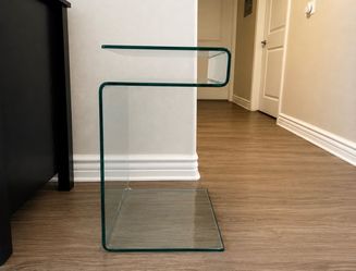 Glass Side Table