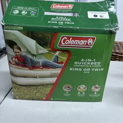 New Coleman 4 in 1 Air Mattress 