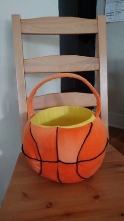 Basketball Candy Basket