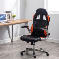 Ergonomic Swivel Computer Adjustable Lumbar Support Tilt Executive Gaming Chair 