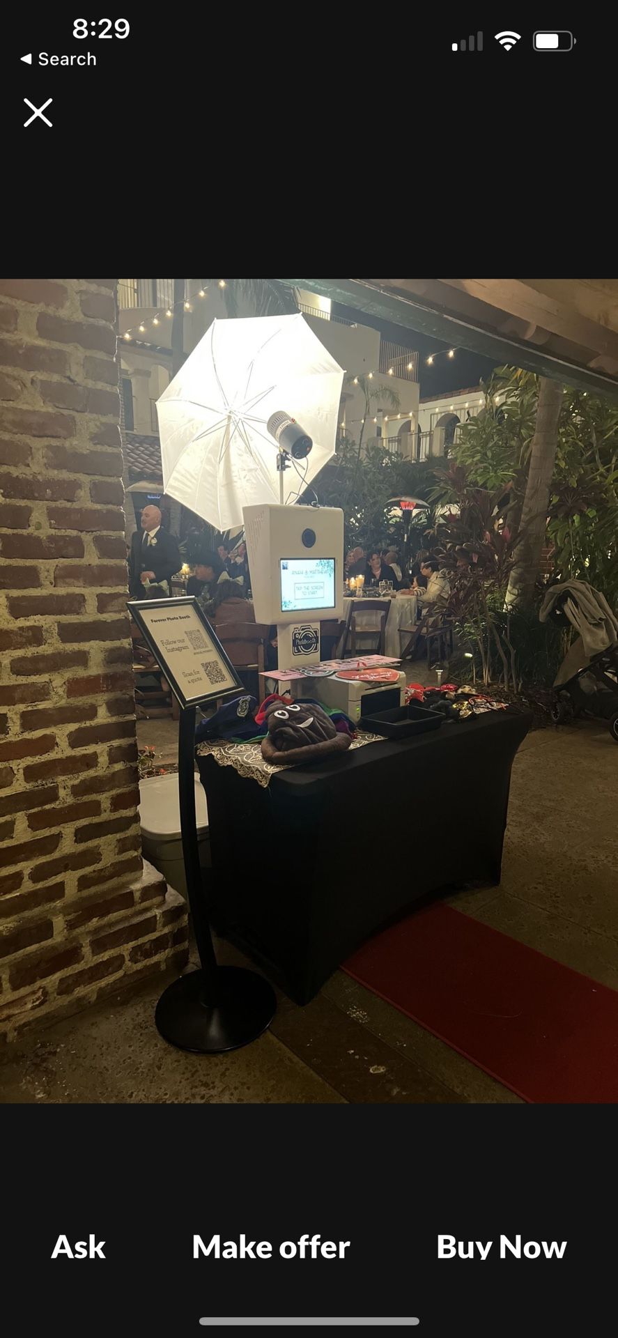 Photobooth Business For Sale