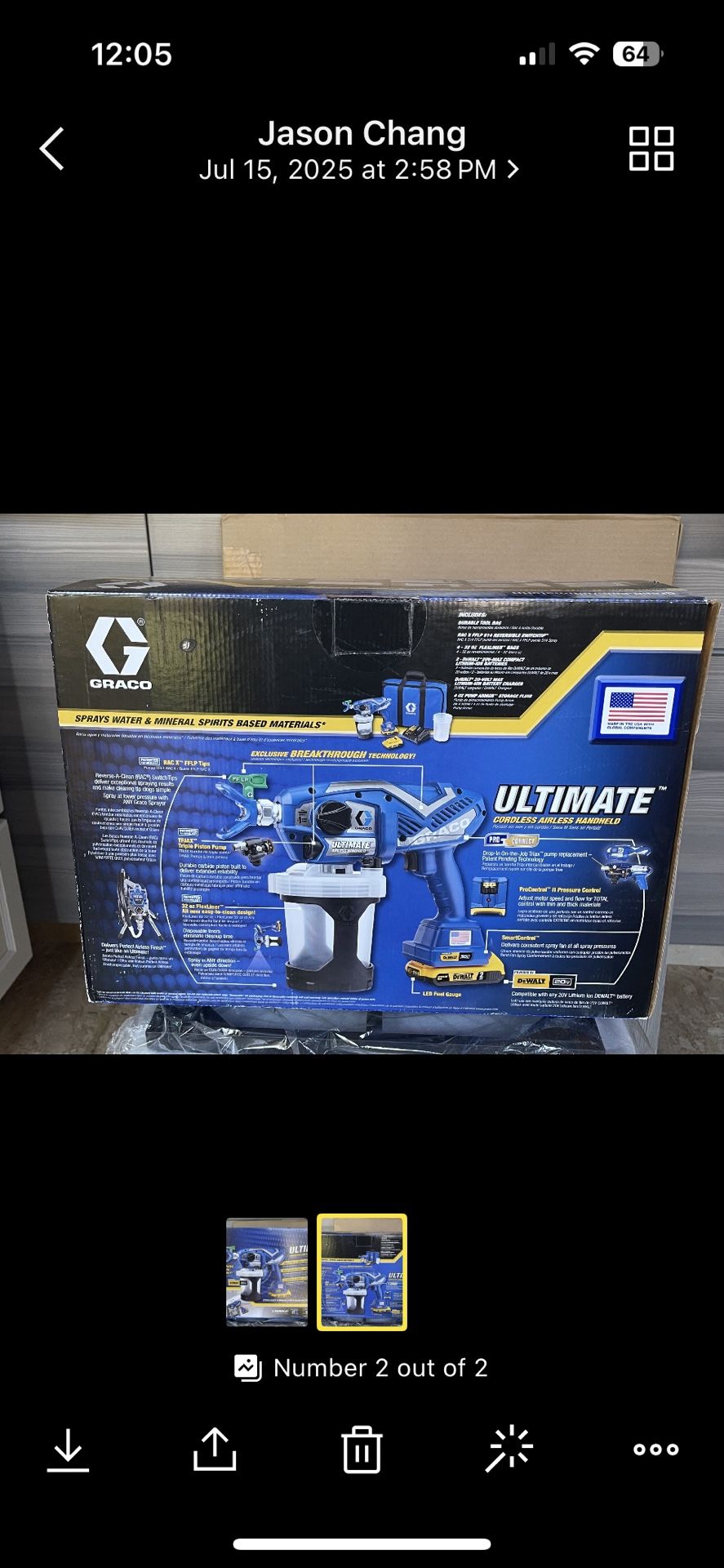 Grace Ultimate Cordless Airless