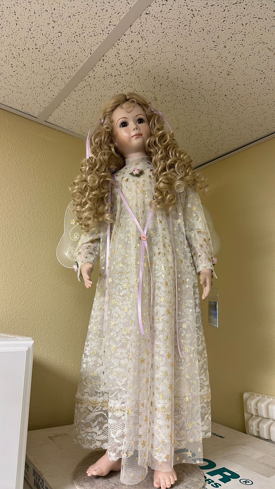 Handmade Porcelain Doll-65 Years Old