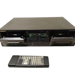 ONKYO TA-RW244 Stereo Cassette Tape Deck Dolby Dual Auto Reverse