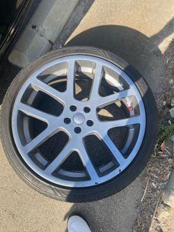 22in SRT rims