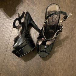Black Platform Heels