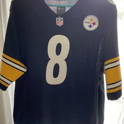 Nice Men’s Pittsburgh Steelers NIKE On Field Jersey . Kenny Pickett # 8. 