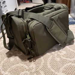OSAGE RIVER Tactical Range Bag with Removable Pistol Pouches, Gun Range Duffle Bag for Ammo, Shooting, Hunting, or Traveling