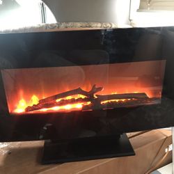 Electric Faux Wood Heater