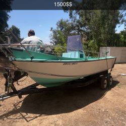 Ponga fishing boat