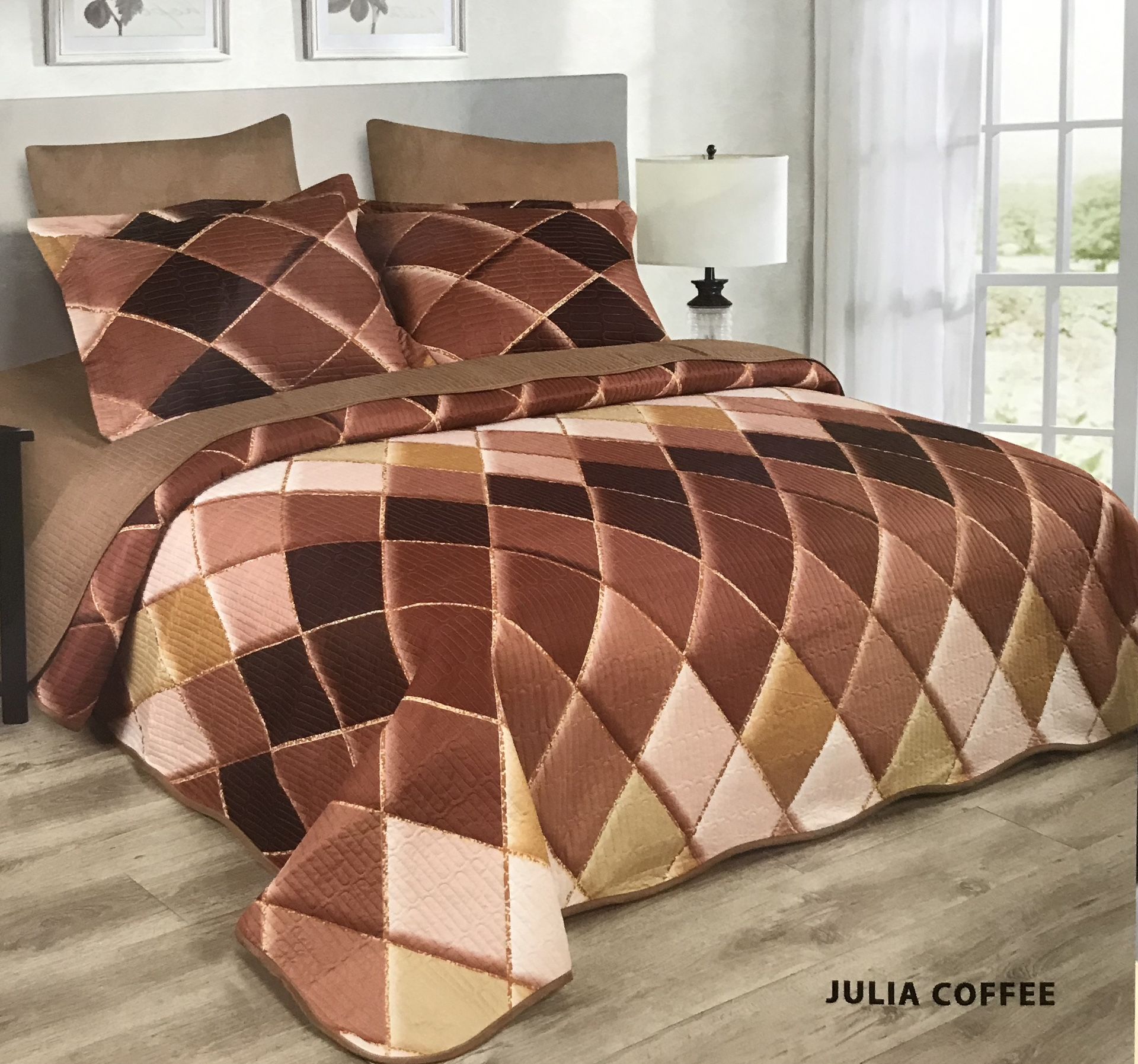 3 Pcs Quilt King Size