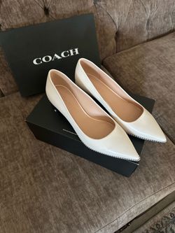 Coach Brand New Willa Leather Pump 8 1/2
