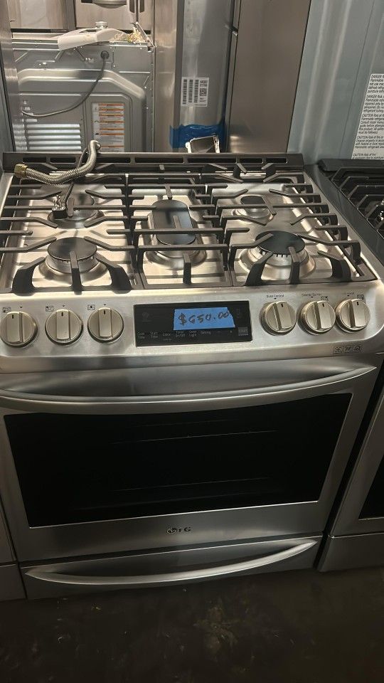 LG Slide Gas Stove