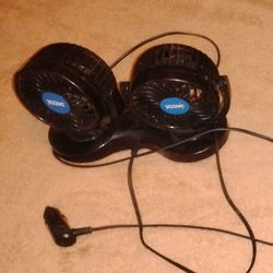 Portable car fan