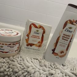 Box Full Of Dove Hygiene