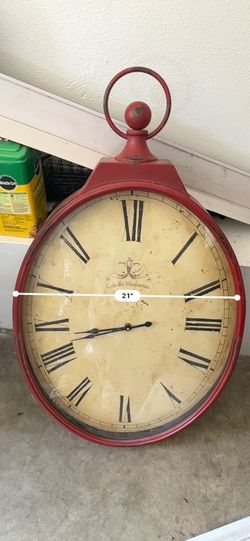 Vintage Cafe Bistro Wall Clock