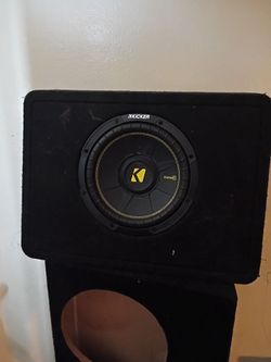 10" kick enclosed subwoofer