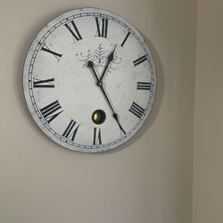 Clock 23 Inch Good Condition 