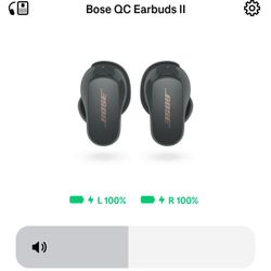 Bose QuietComfort 2 QC ll Full Noise Canceling Wireless Earbuds