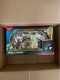 (2) Mega Zygarde Ex Premium Collection Box