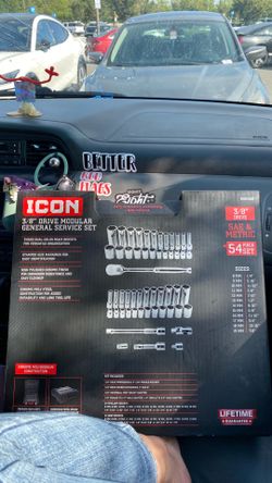 ICON 3/8” drive Modular general service set