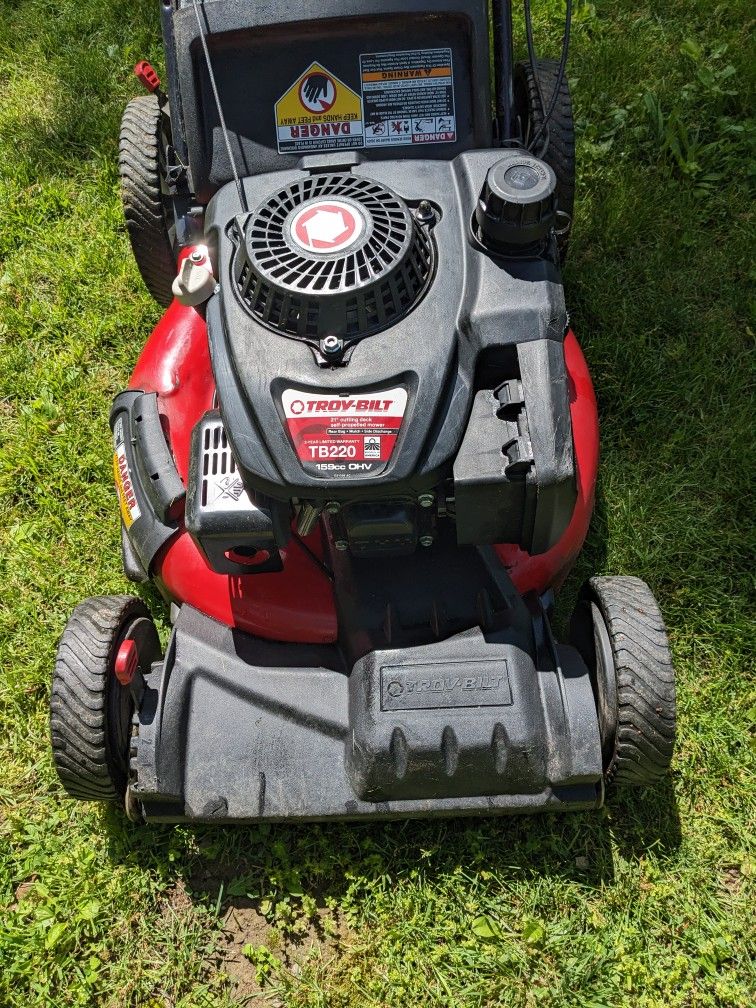 Troy-bilt 21 Inch Self-propelled Mulching Mower For Sale In Columbus 