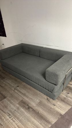 New grey sofa transformer