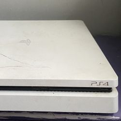 White ps4, No Controller