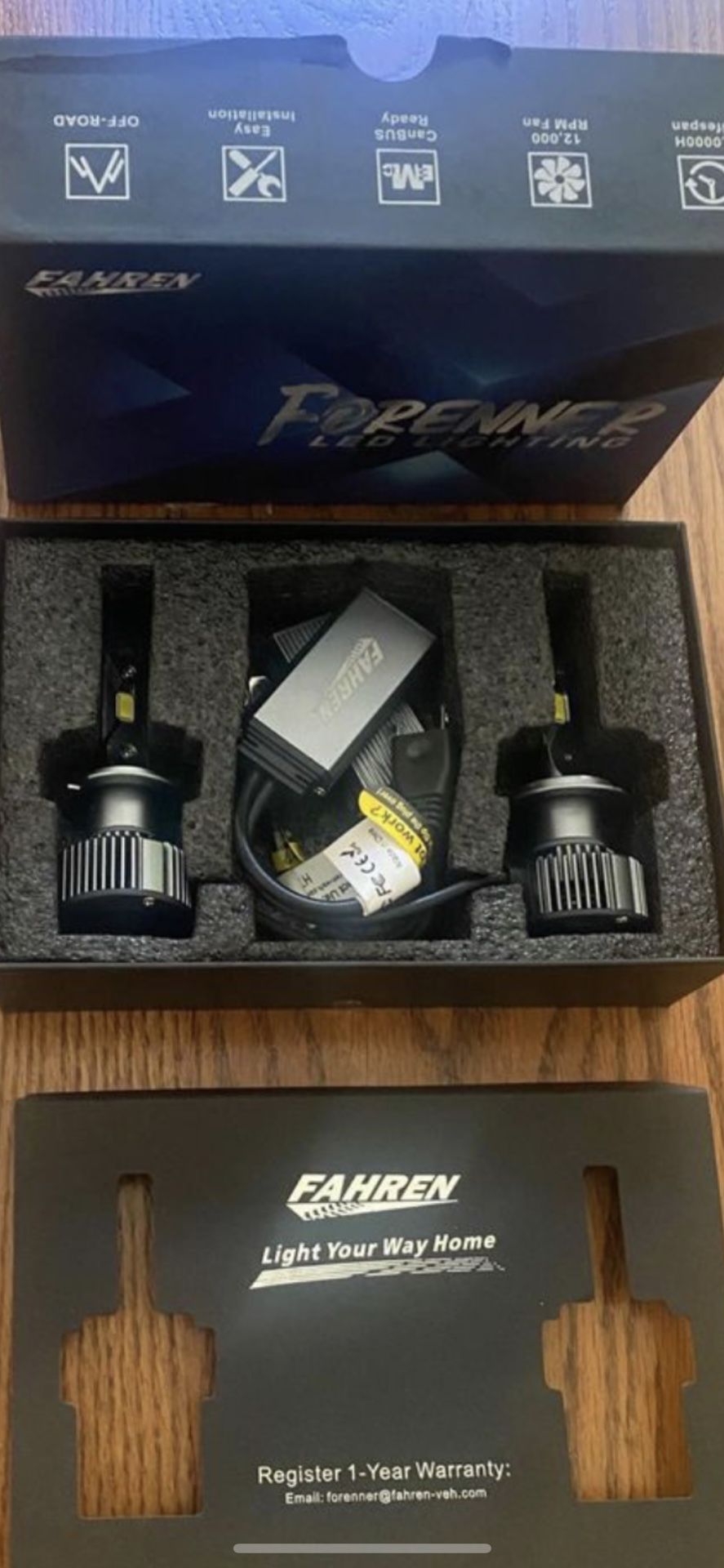 LED Headlight Bulbs Kit 6000K White Headlamp or Foglight Replacement Bulbs Conversion Kit 2 Year Warranty/ Luces Led Faro