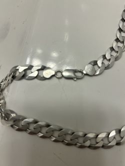 Cadena Gruesa Plata Italy 60 Gramos 