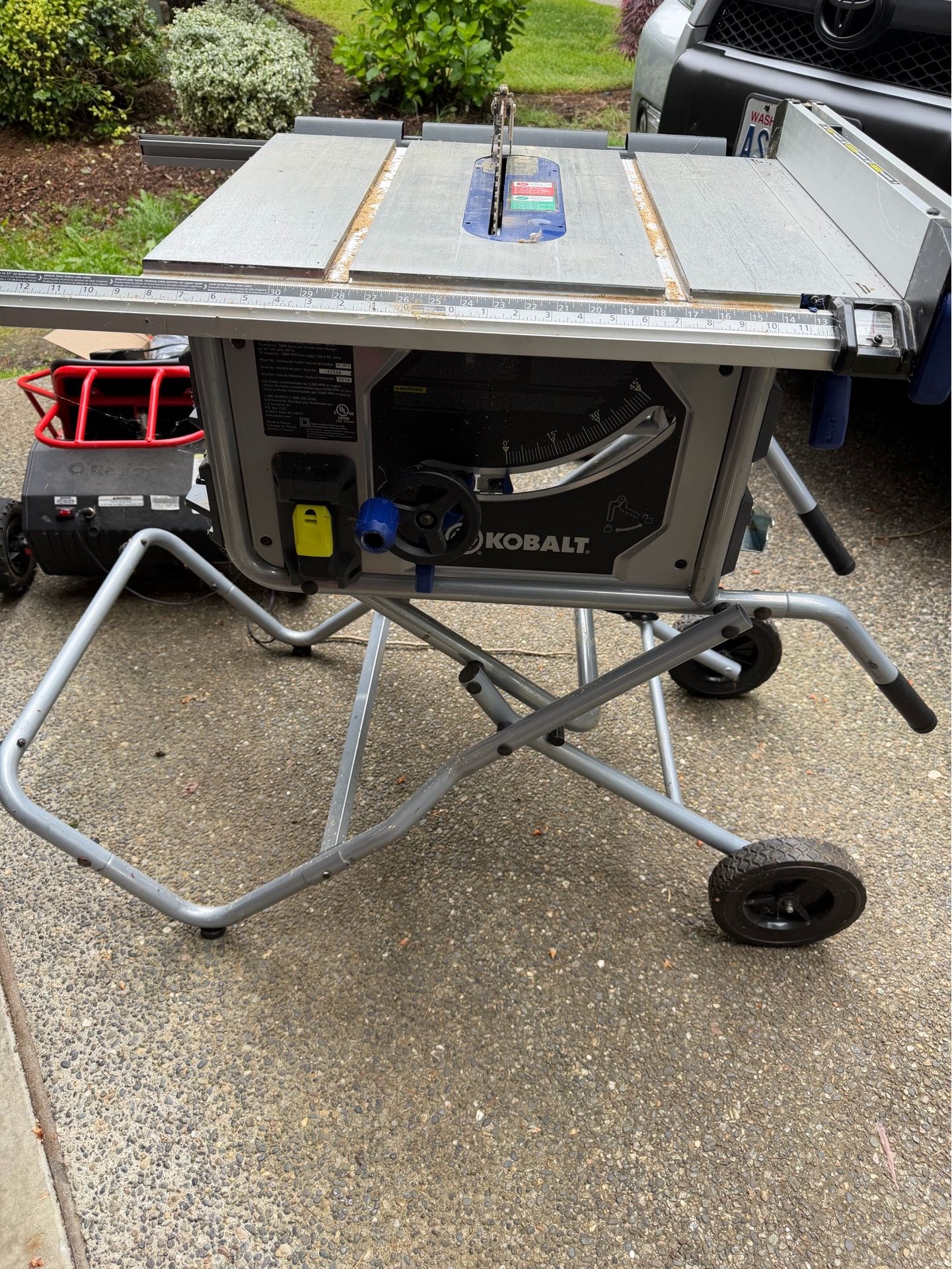 kobalt table saw