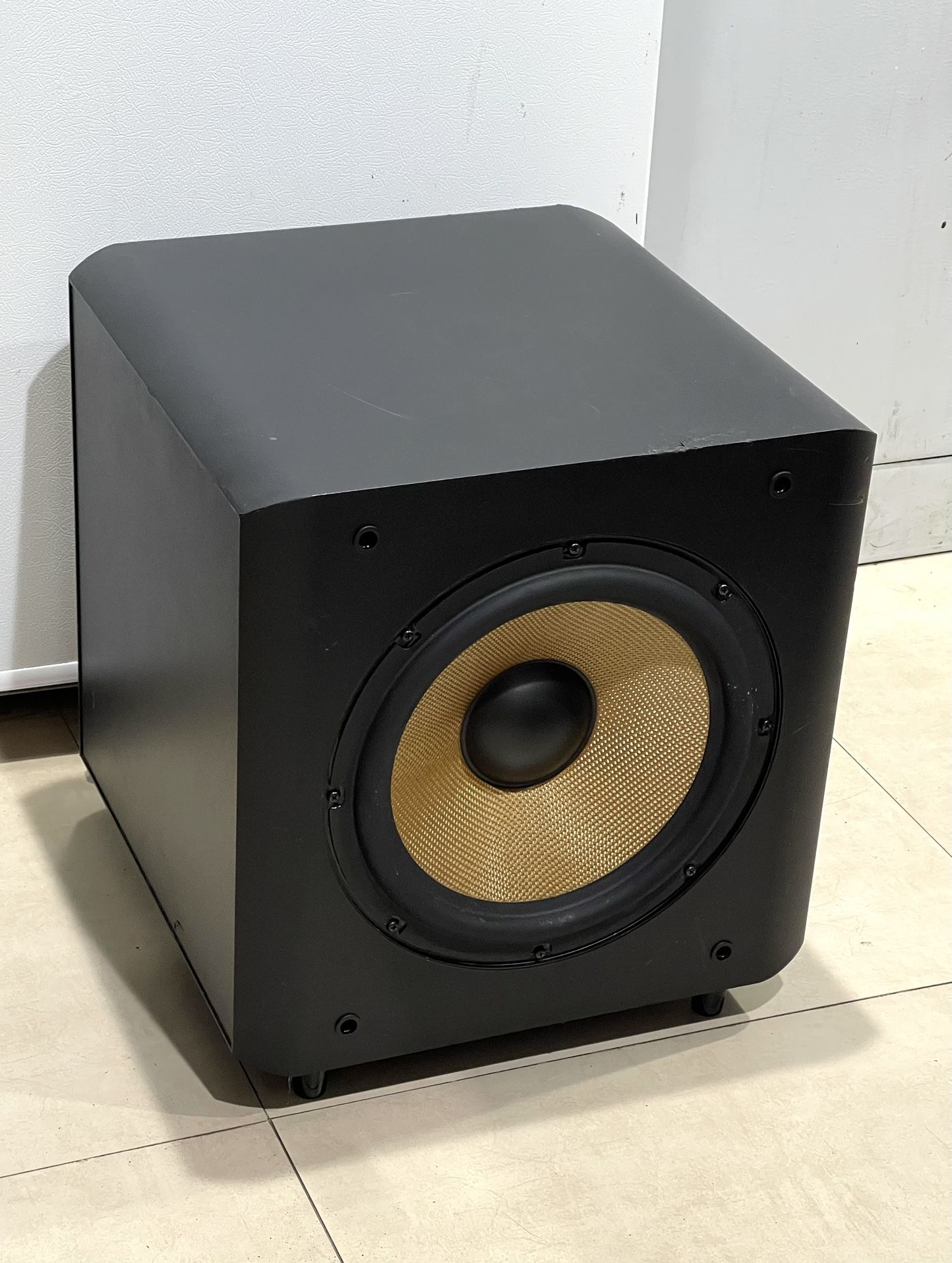OnQ Subwoofer Speaker 12” 200Watt. ( Missing Grill Cover )