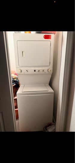 Stacked Washer and Dryer