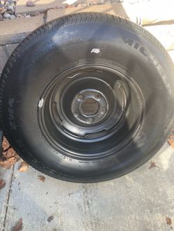 Chevy suburban spare tire