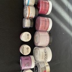 Professional Nail Acryclic Powder- 11 Total
