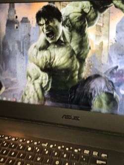 18 inches ASUS gaming i7 processor 32 GB memory ram 500GB SSD hardrive