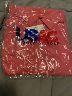 U Suck At Golf Men’s Polo Tee