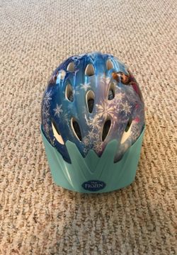 Frozen kids helmet