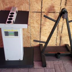 Weight Storage Rack and Power Blocks Stand