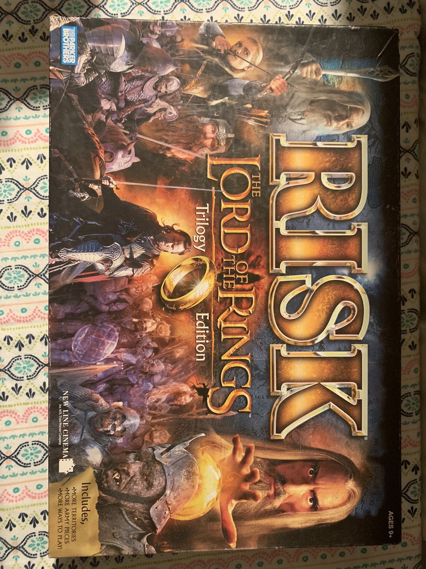 Lord of the rings risk board game trilogy edition