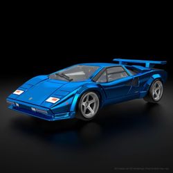 Hot Wheels 2022 RLC Exclusive'82 Lamborghini Countach LP 500 S  Ice Blue