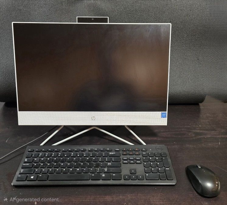 HP - 21.5" All-In-One - Intel Celeron - 4GB Memory - 128GB SSD