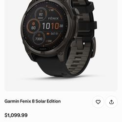 Garmin Fenix 8 Solar Edition