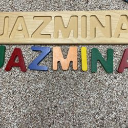Wooden Name Board