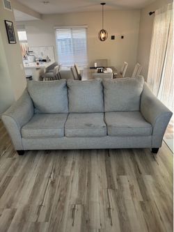 TWO gray sofas!